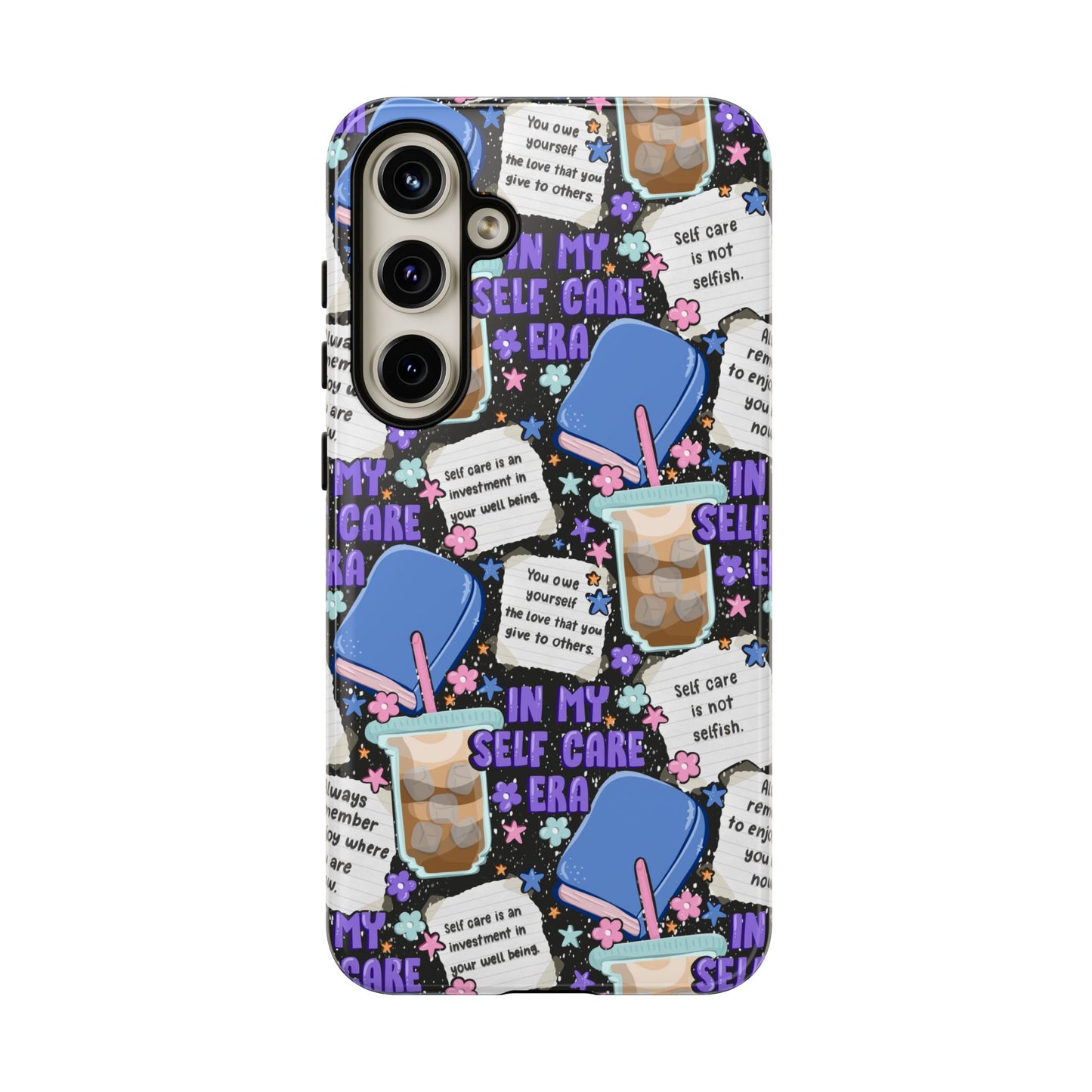 Self Care Tough Phone Case | Shockproof | Samsung Case | Google Case | Bookish