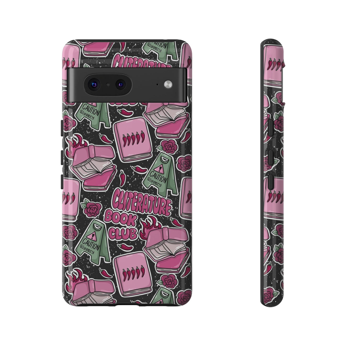 Cliterature Book Club Tough Phone Case | Shockproof | Samsung Case | Google Case | Bookish