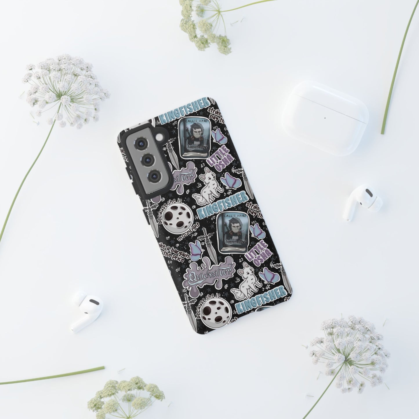 Quicksilver Tough Phone Case | Shockproof | Samsung Case | Google Case | Bookish