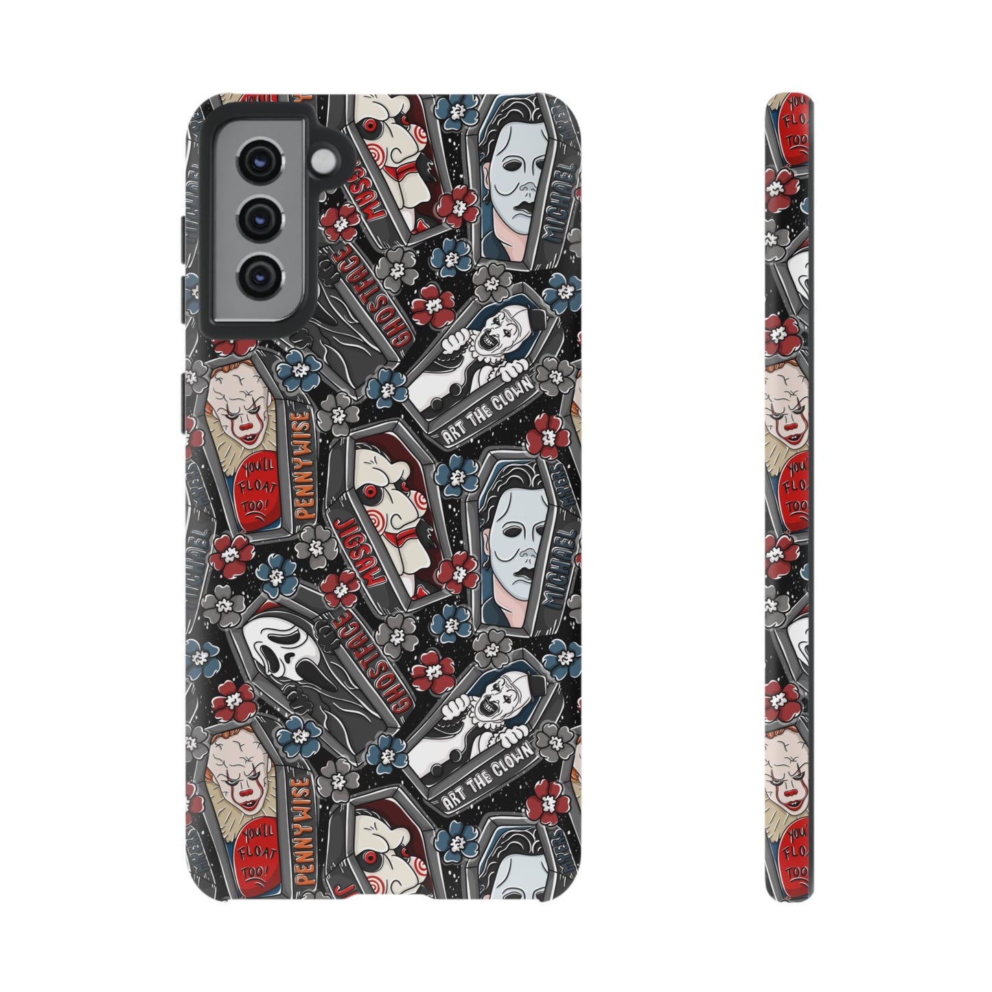 Serial Killers Tough Phone Case | Shockproof | Samsung Case | Google Case | Bookish