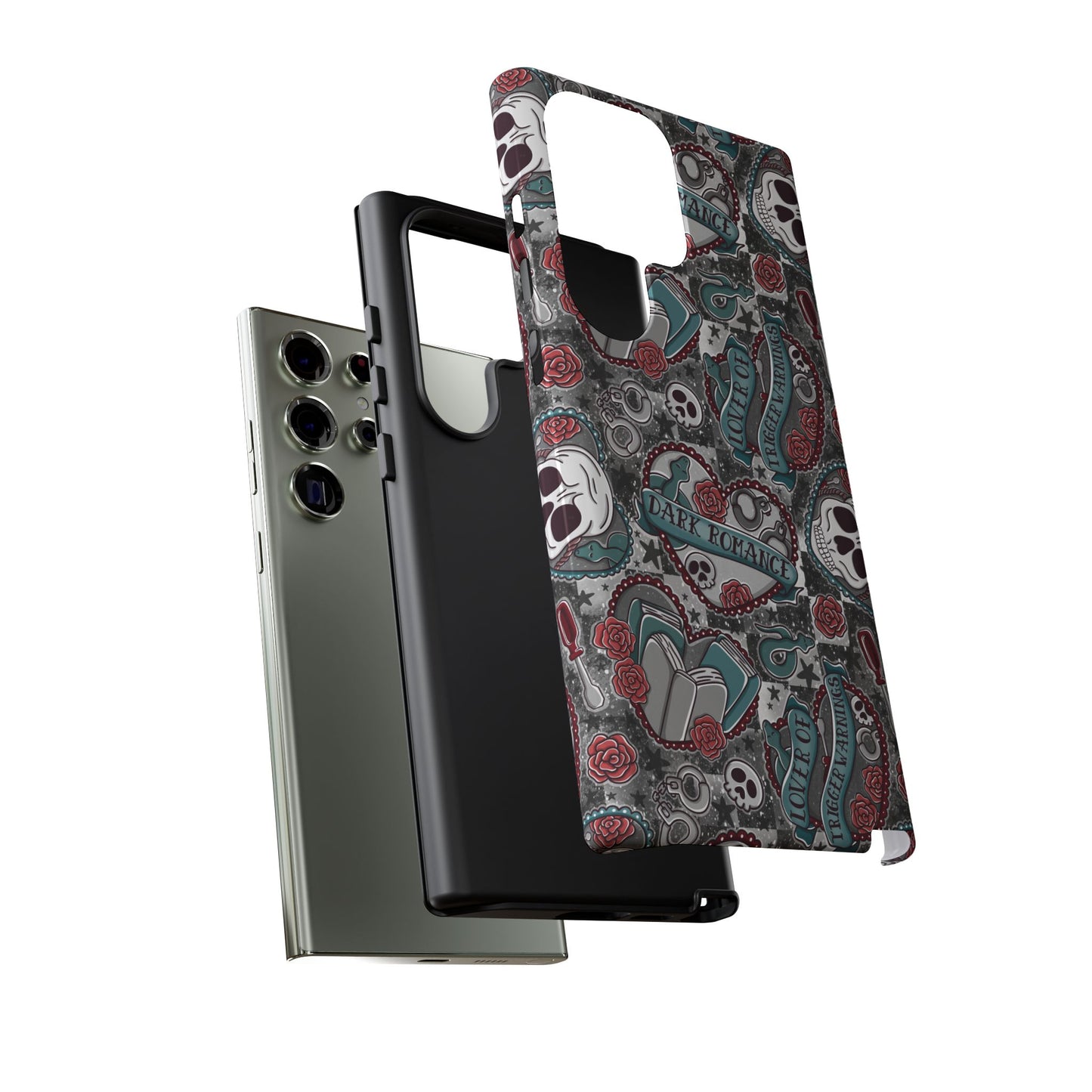 Dark Romance Tough Phone Case | Shockproof | Samsung Case | Google Case | Bookish
