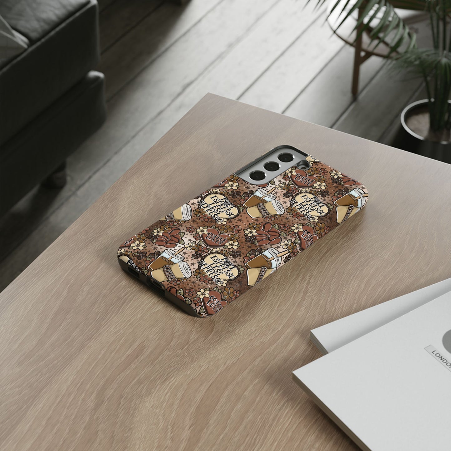 Coffee Lover Tough Phone Case | Shockproof | Samsung Case | Google Case | Iced Coffee