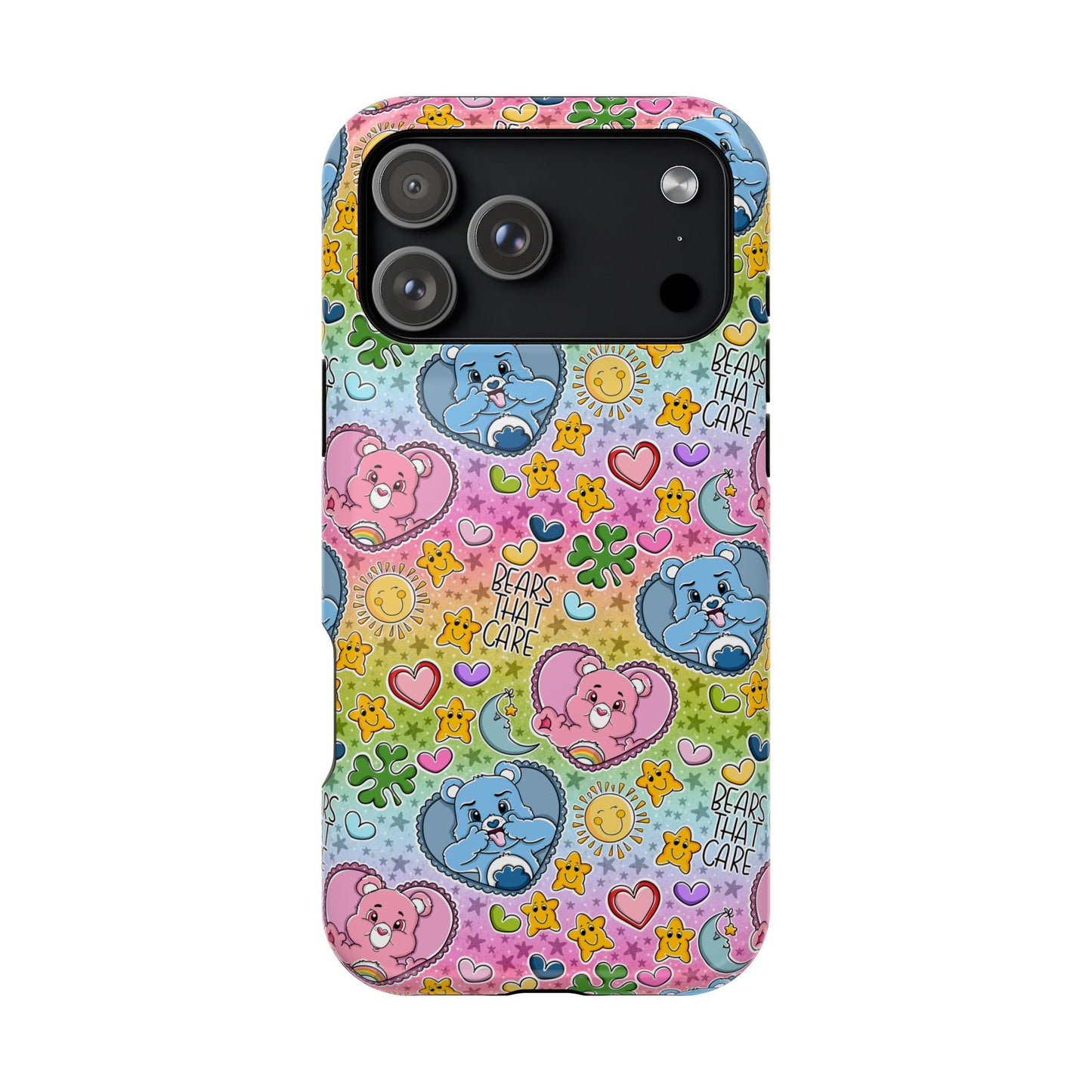 Colorful Bears MagSafe Tough Phone Case | Shockproof | iPhone Case |