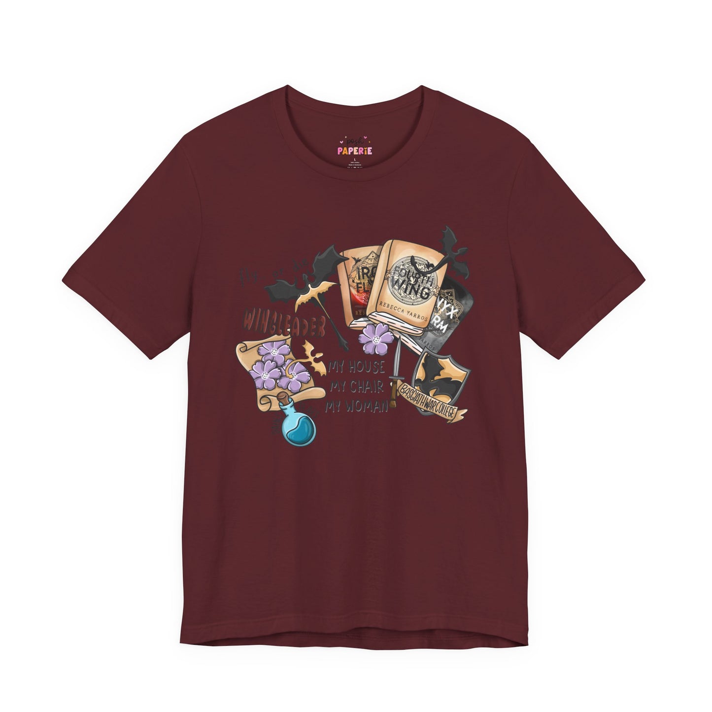 Fourth Wing Shirt | Graphic Tee | Bookish Merch |