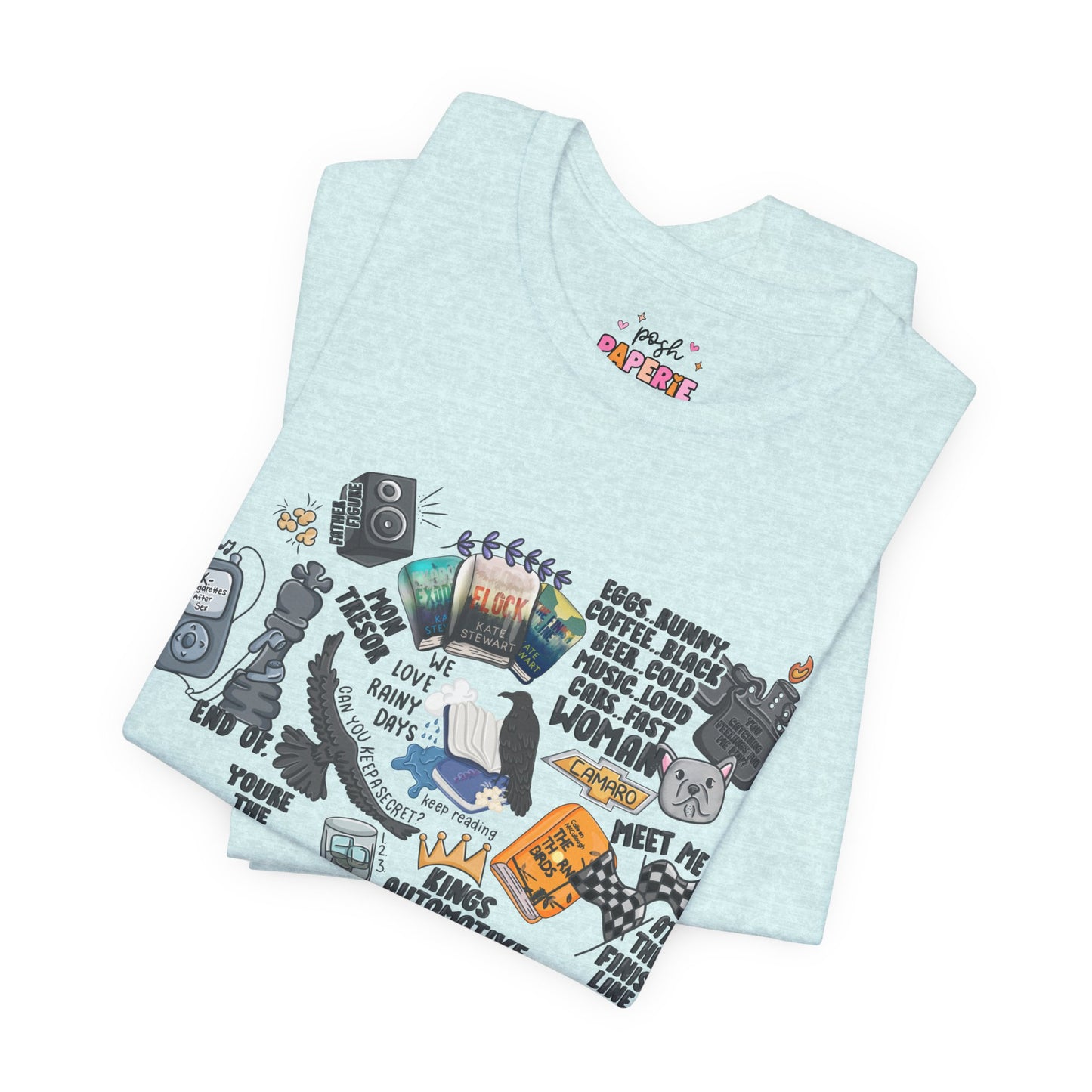 Triple Falls Shirt | Graphic Tee | Bookish Merch |
