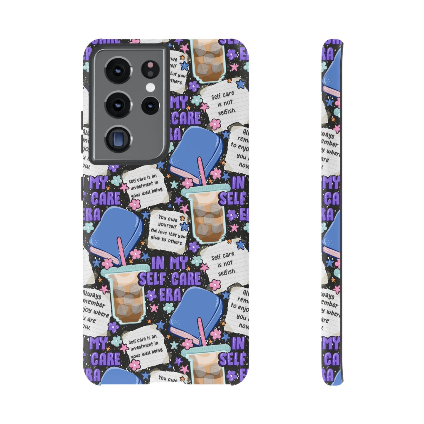 Self Care Tough Phone Case | Shockproof | Samsung Case | Google Case | Bookish
