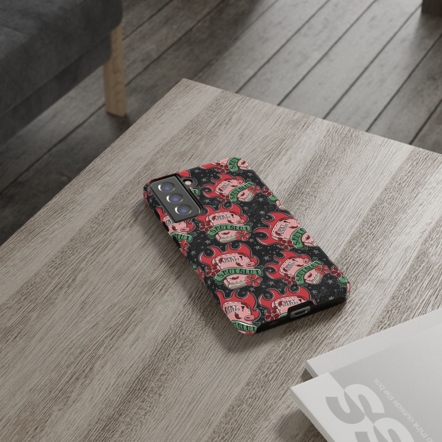 Smut Slut Tough Phone Case | Shockproof | Samsung Case | Google Case | Bookish