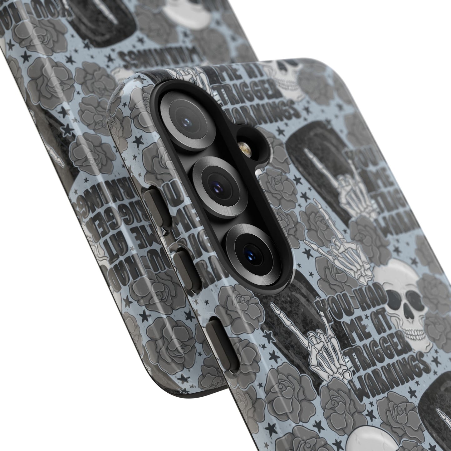 Trigger Warning Tough Phone Case | Shockproof | Samsung Case | Google Case | Bookish