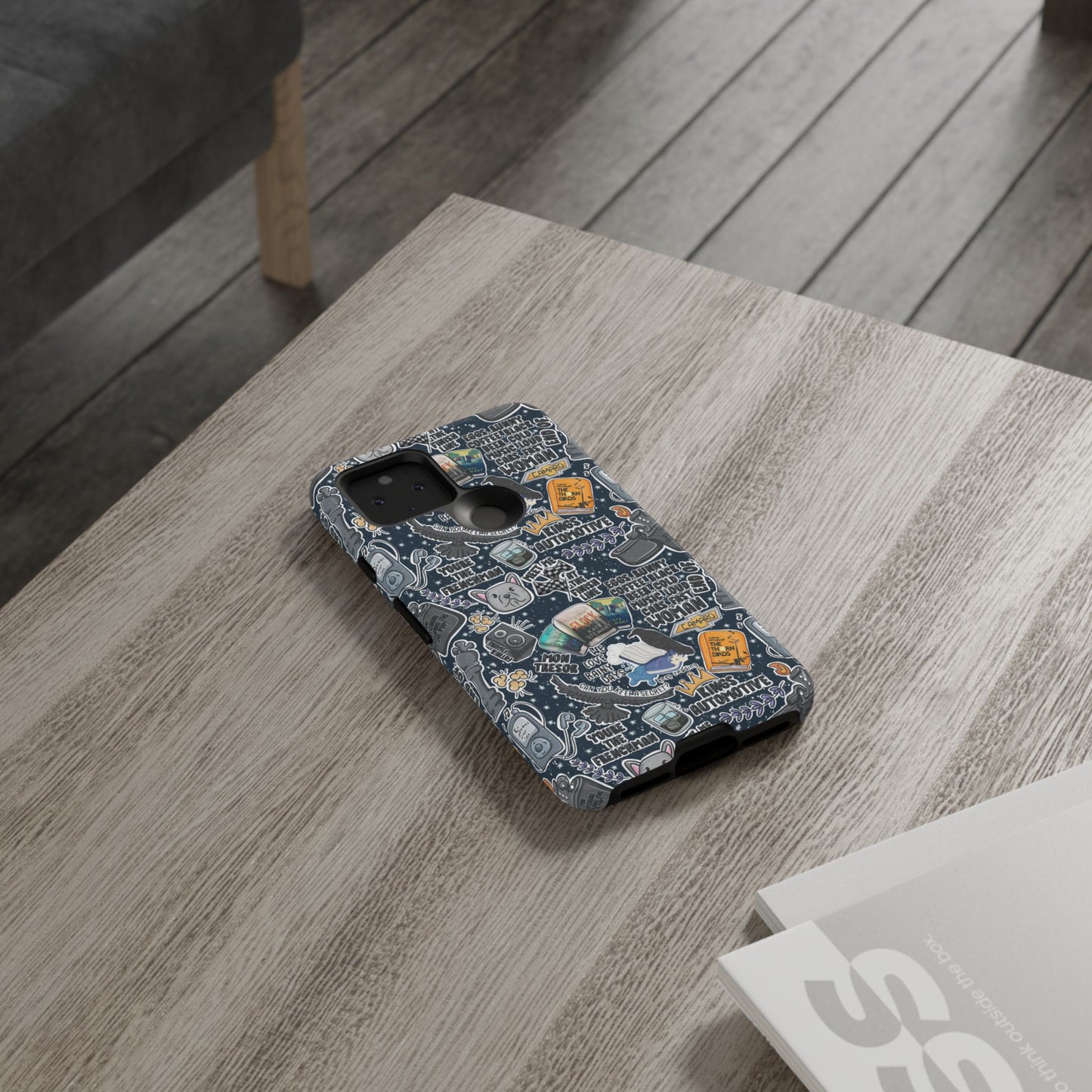 Triple Falls Tough Phone Case | Shockproof | Samsung Case | Google Case | Bookish