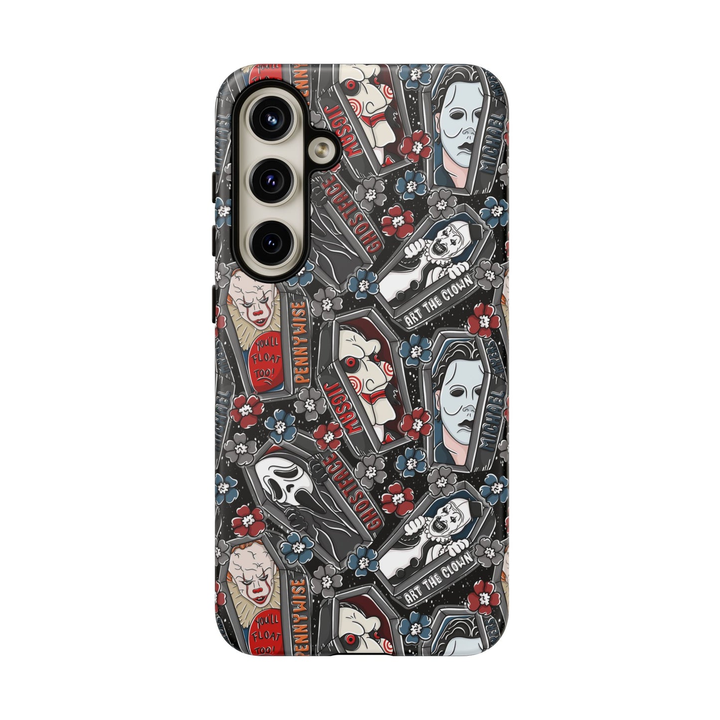 Serial Killers Tough Phone Case | Shockproof | Samsung Case | Google Case | Bookish