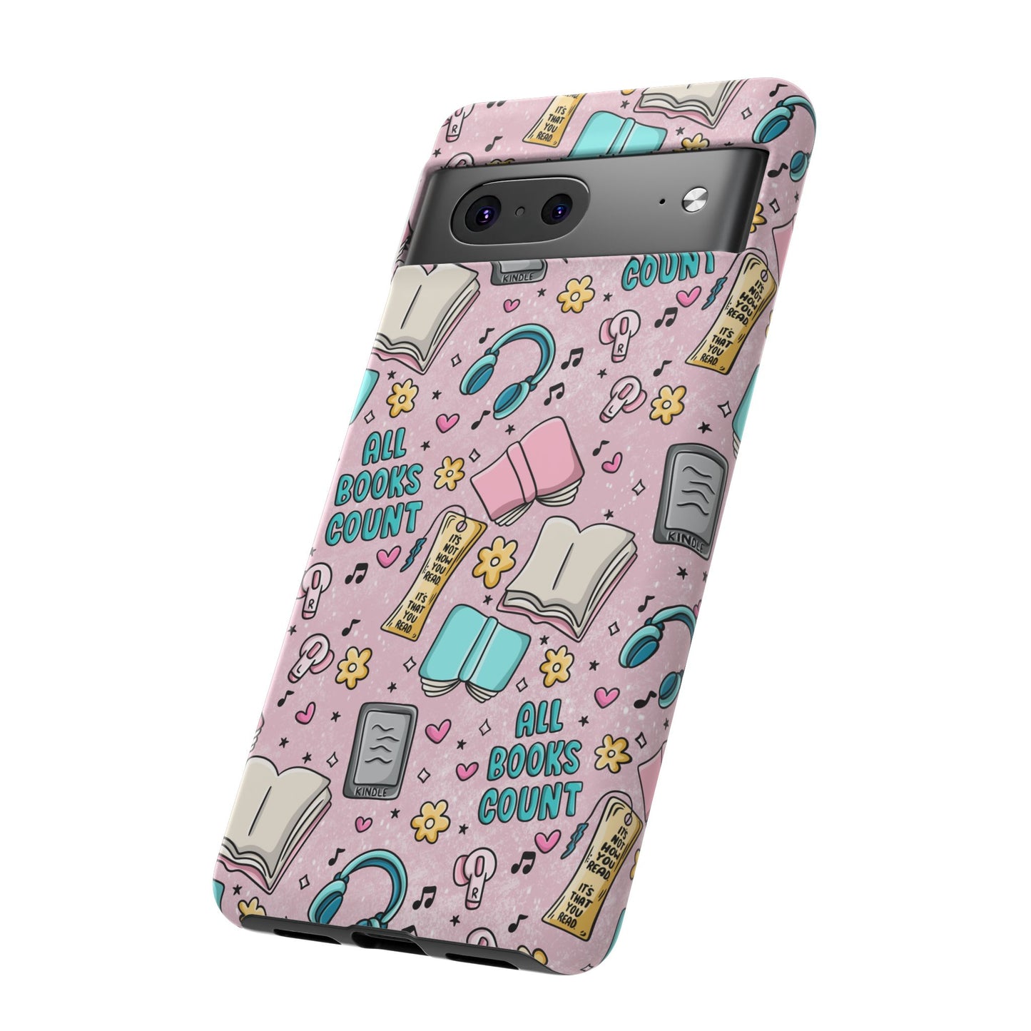 All Books Count Tough Phone Case | Shockproof | Samsung Case | Google Case | Bookish