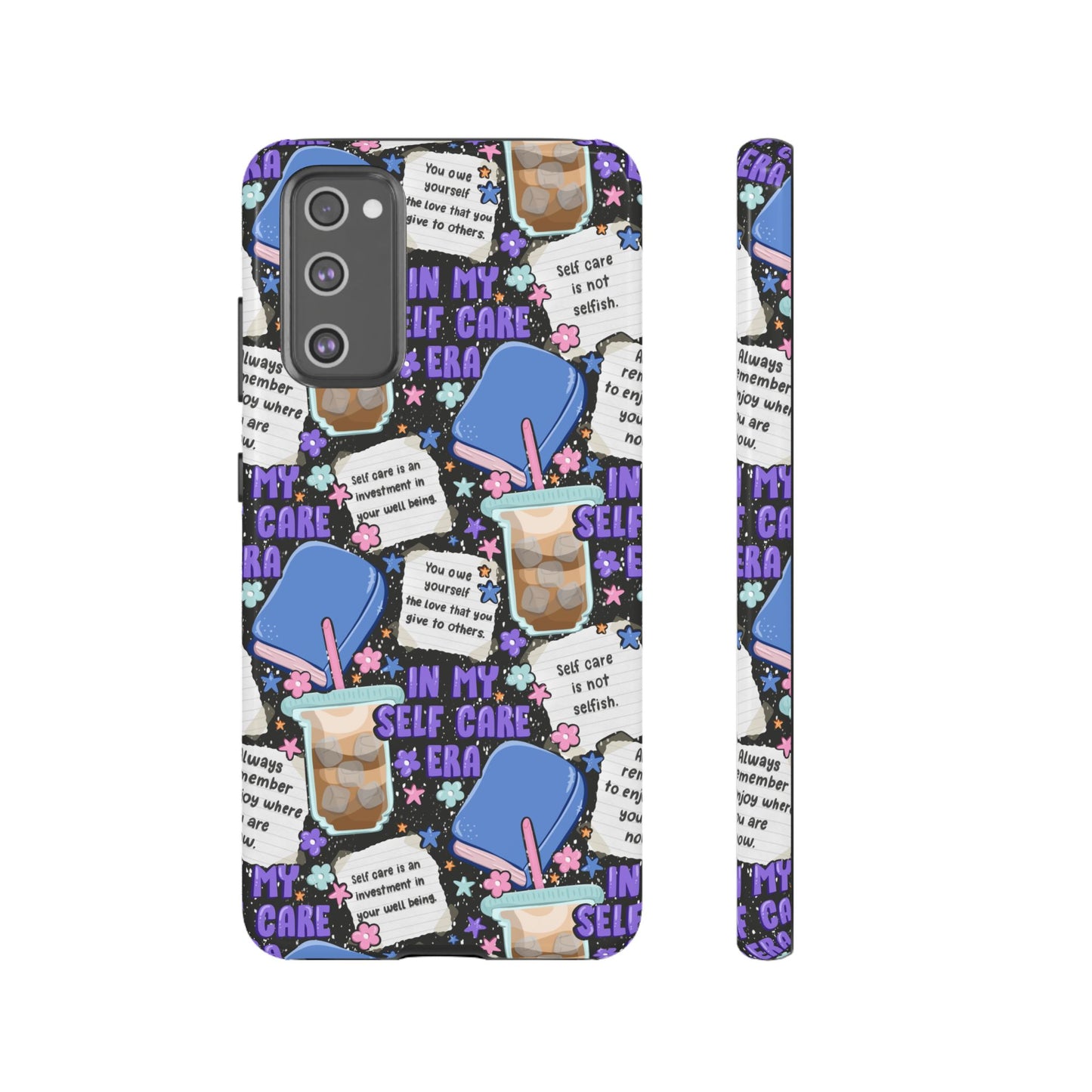 Self Care Tough Phone Case | Shockproof | Samsung Case | Google Case | Bookish