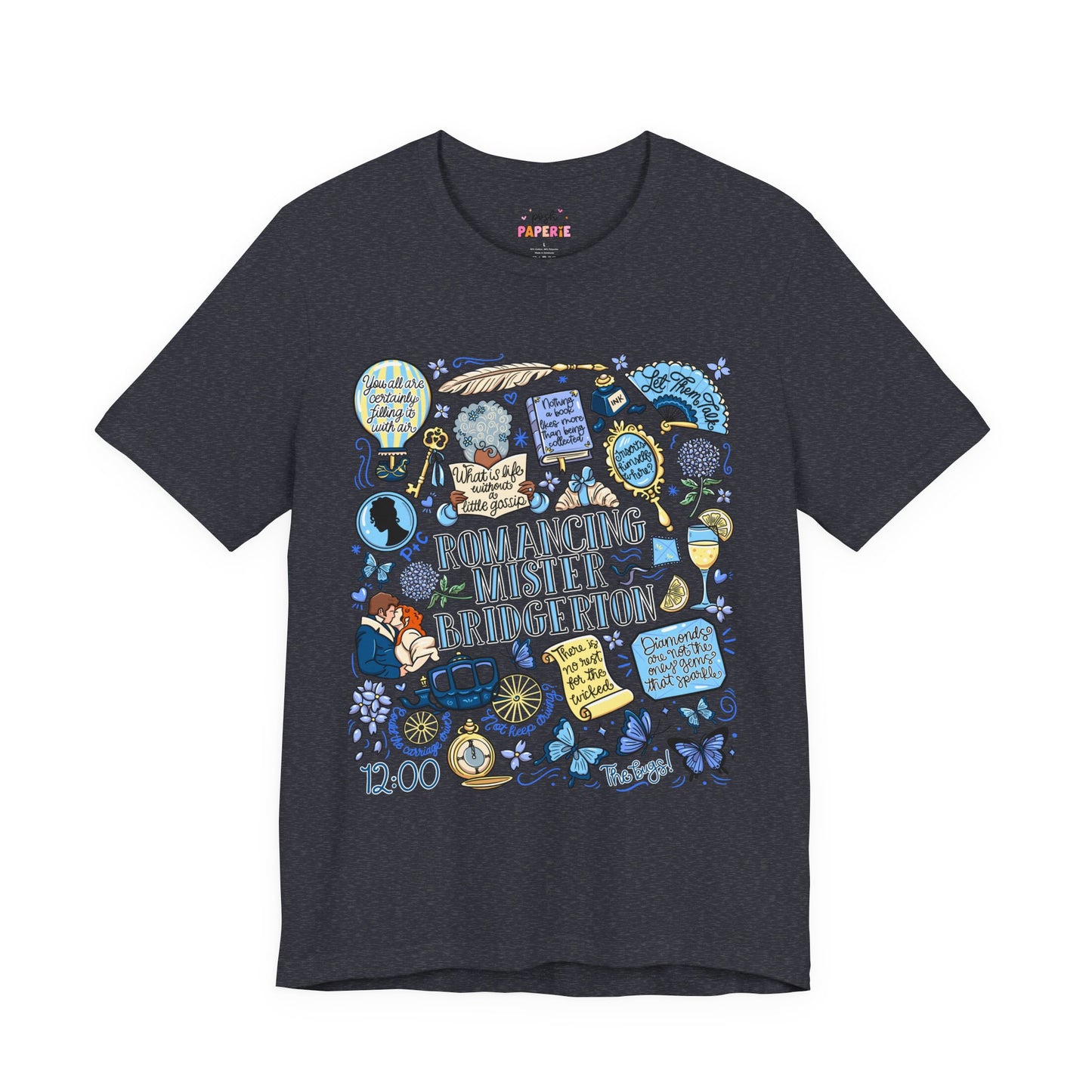 Romancing Mister Bridgerton T-Shirt | Graphic Tee | Bookish Merch |