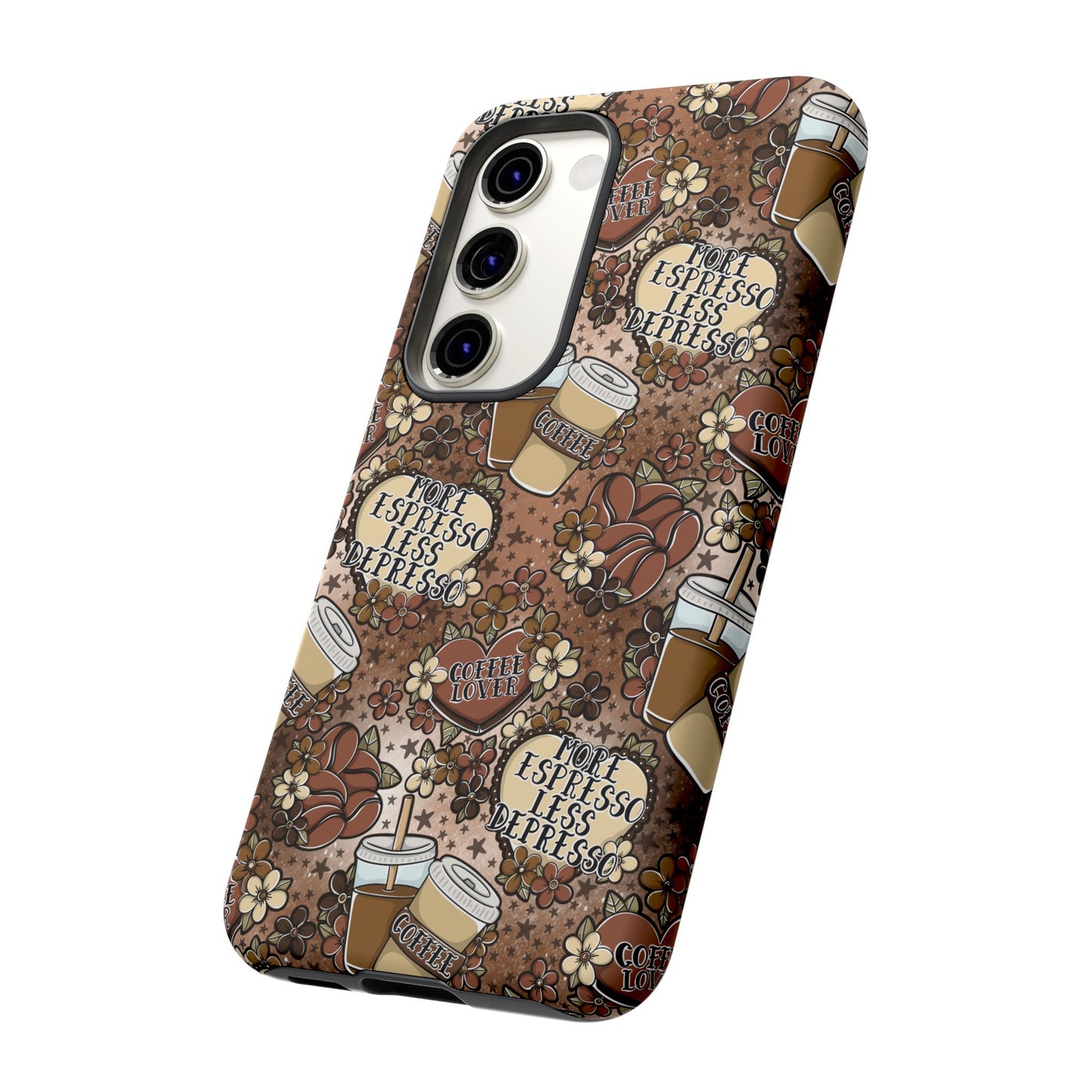 Coffee Lover Tough Phone Case | Shockproof | Samsung Case | Google Case | Iced Coffee