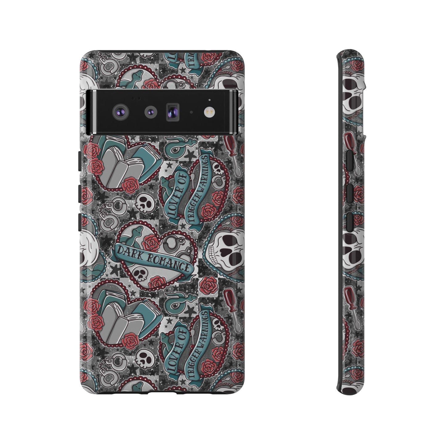 Dark Romance Tough Phone Case | Shockproof | Samsung Case | Google Case | Bookish