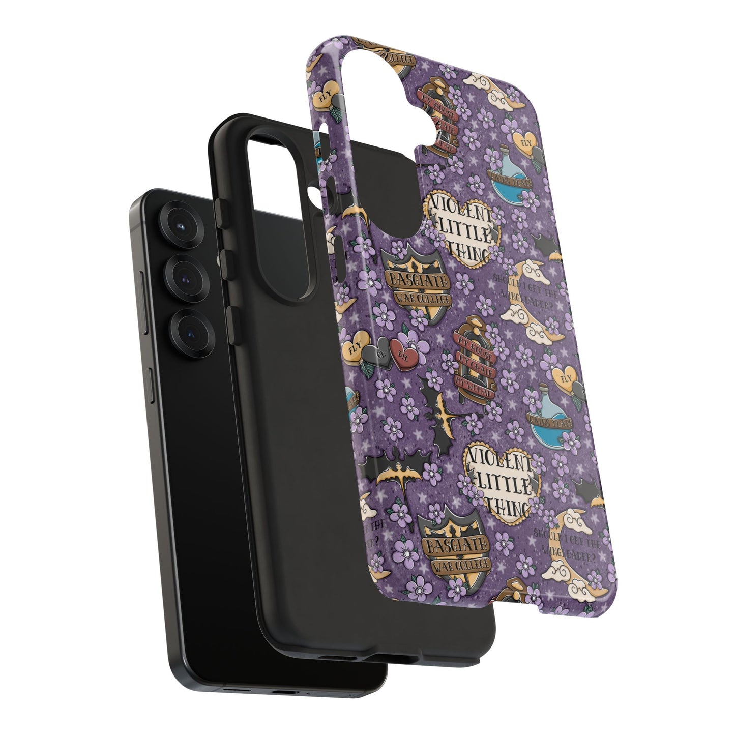 Violent Little Thing Tough Phone Case | Shockproof | Samsung Case | Google Case | Bookish
