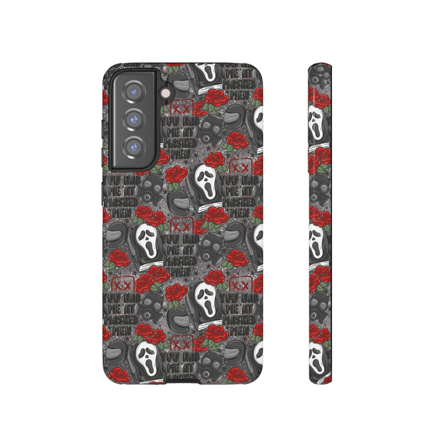 Masked Men Tough Phone Case | Shockproof | Samsung Case | Google Case | Bookish