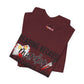 Reading Because Murder Is Frowned Upon Shirt | Graphic Tee | Bookish Merch |