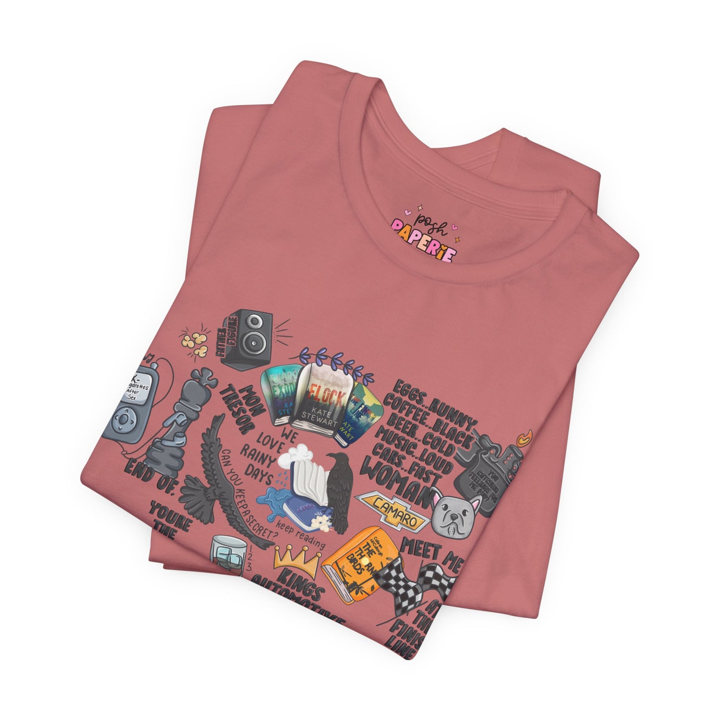 Triple Falls Shirt | Graphic Tee | Bookish Merch |