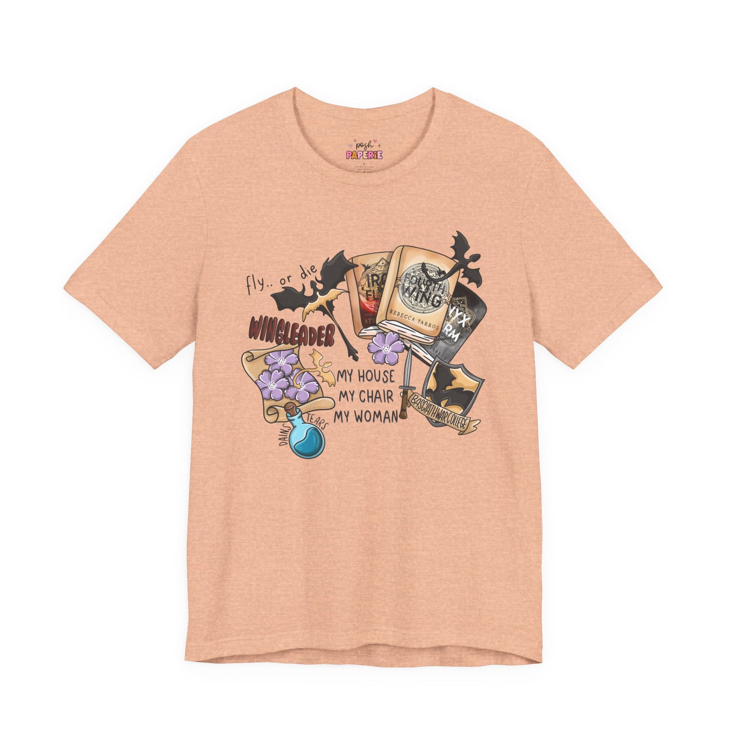 Fourth Wing Shirt | Graphic Tee | Bookish Merch |