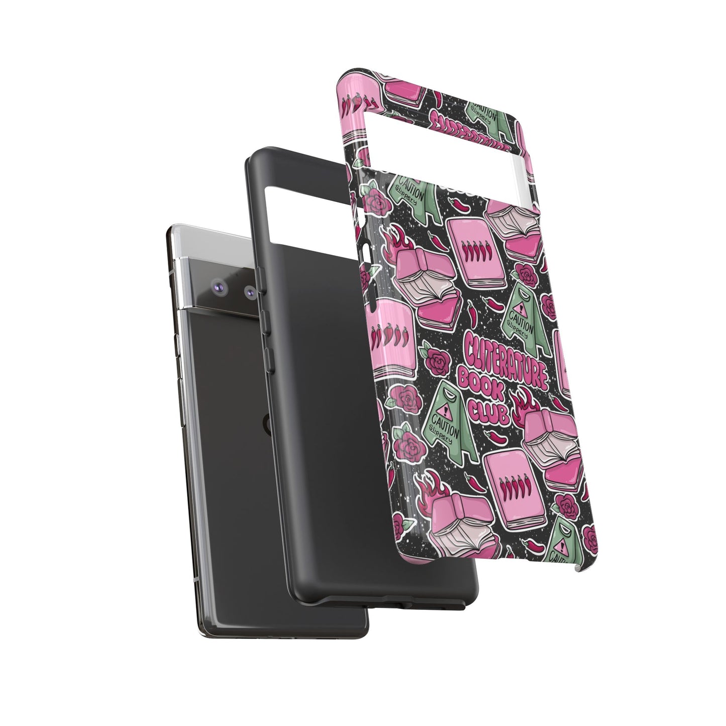 Cliterature Book Club Tough Phone Case | Shockproof | Samsung Case | Google Case | Bookish