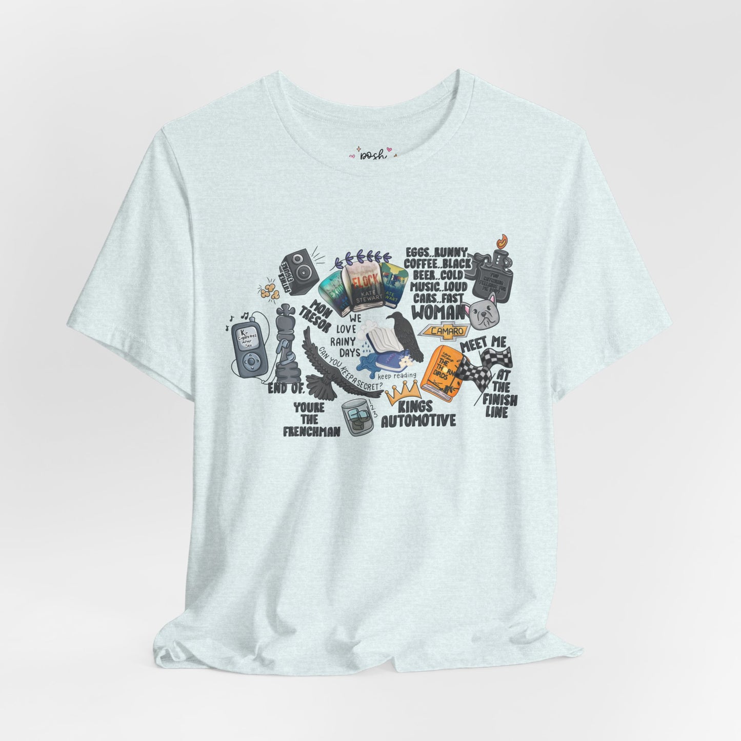 Triple Falls Shirt | Graphic Tee | Bookish Merch |