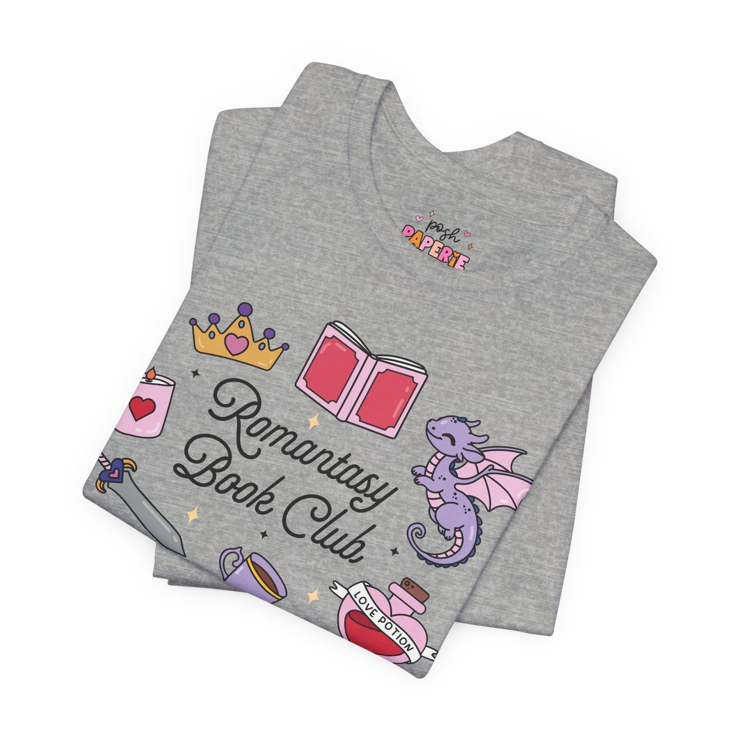 Romantasy Book Club Shirt | Graphic Tee | Bookish Merch |