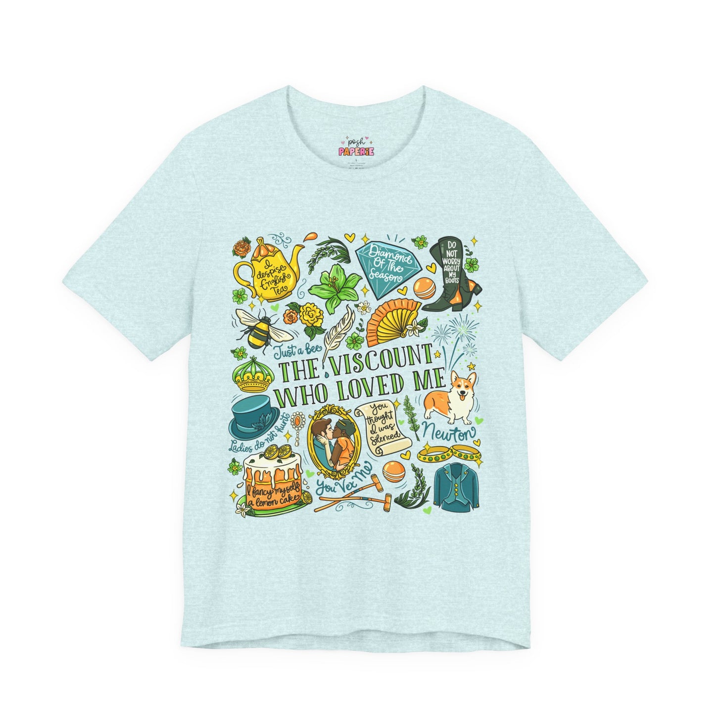 The Viscount Who Loved Me T-Shirt | Graphic Tee | Bookish Merch |