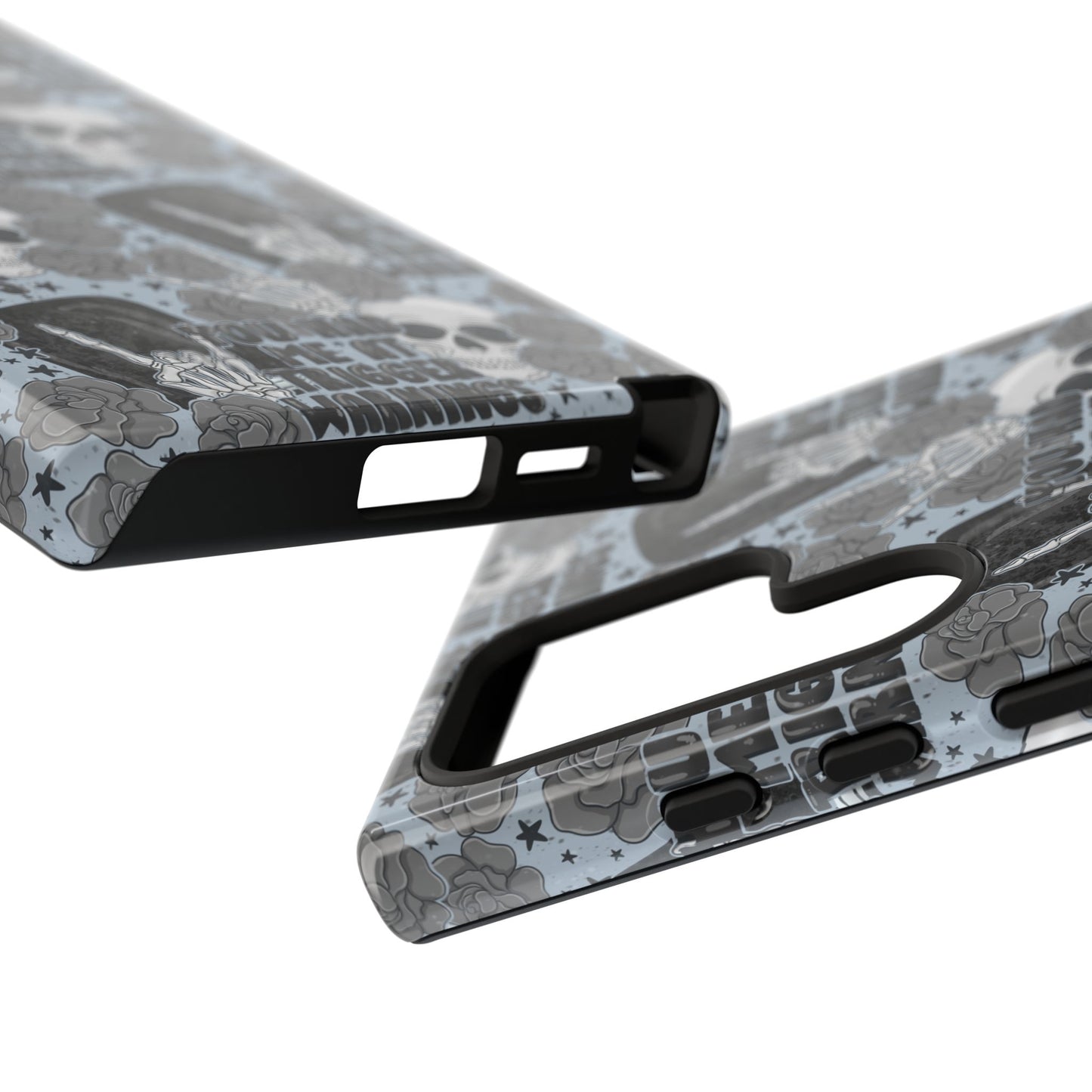 Trigger Warning Tough Phone Case | Shockproof | Samsung Case | Google Case | Bookish