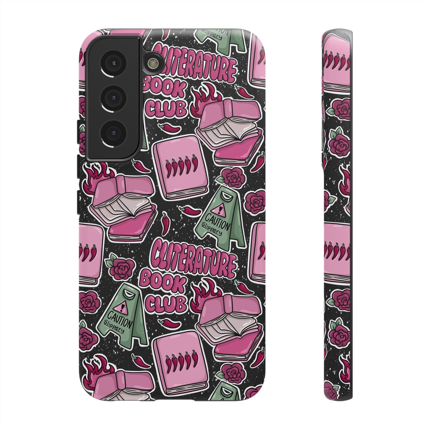 Cliterature Book Club Tough Phone Case | Shockproof | Samsung Case | Google Case | Bookish