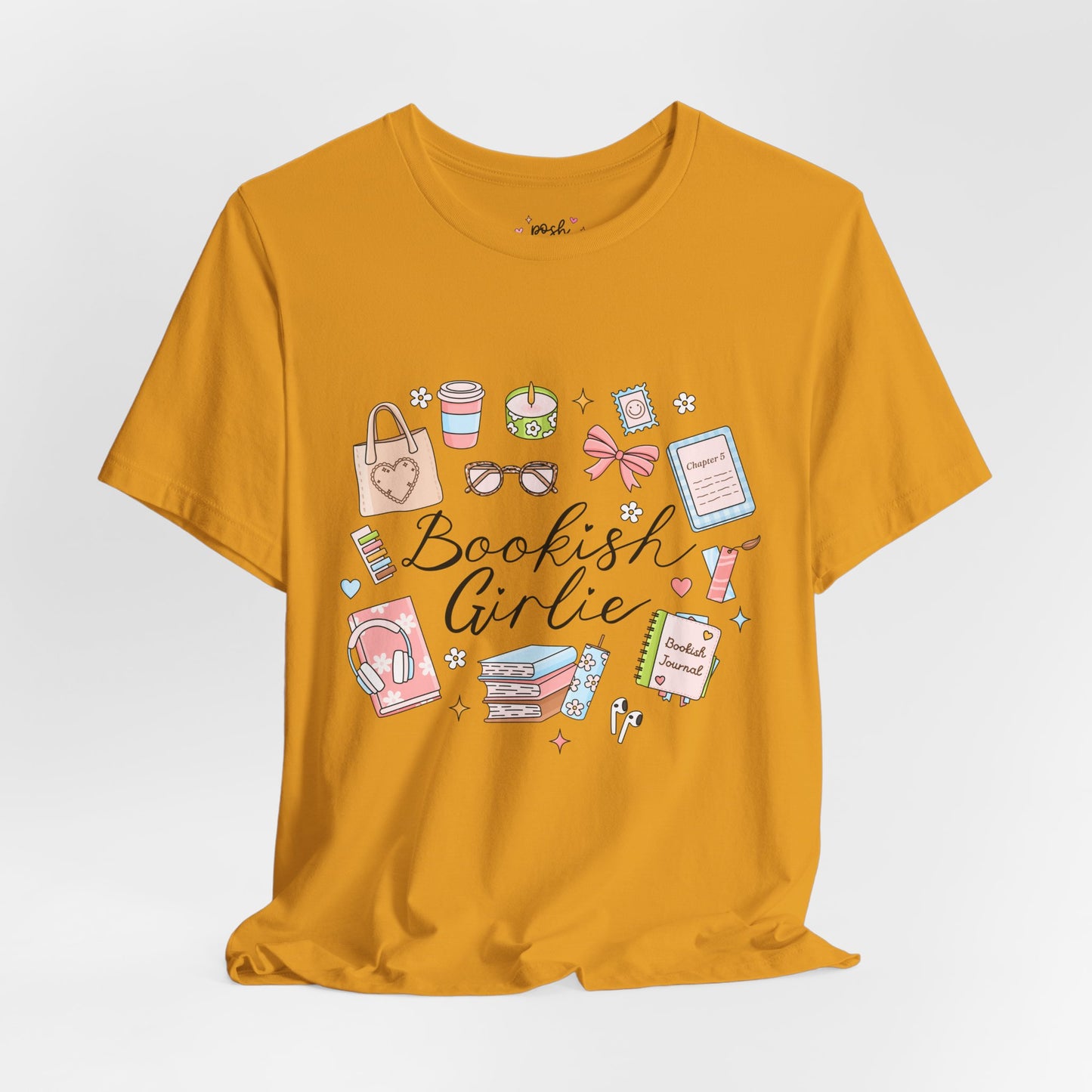 Bookish Girlie Shirt | Graphic Tee | Bookish Merch |