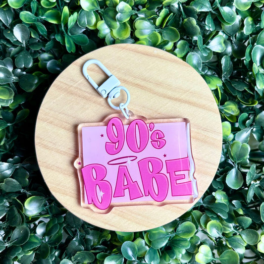 90’s Babe Acrylic Keychain