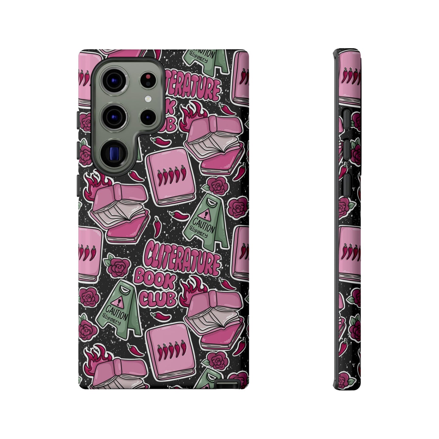 Cliterature Book Club Tough Phone Case | Shockproof | Samsung Case | Google Case | Bookish
