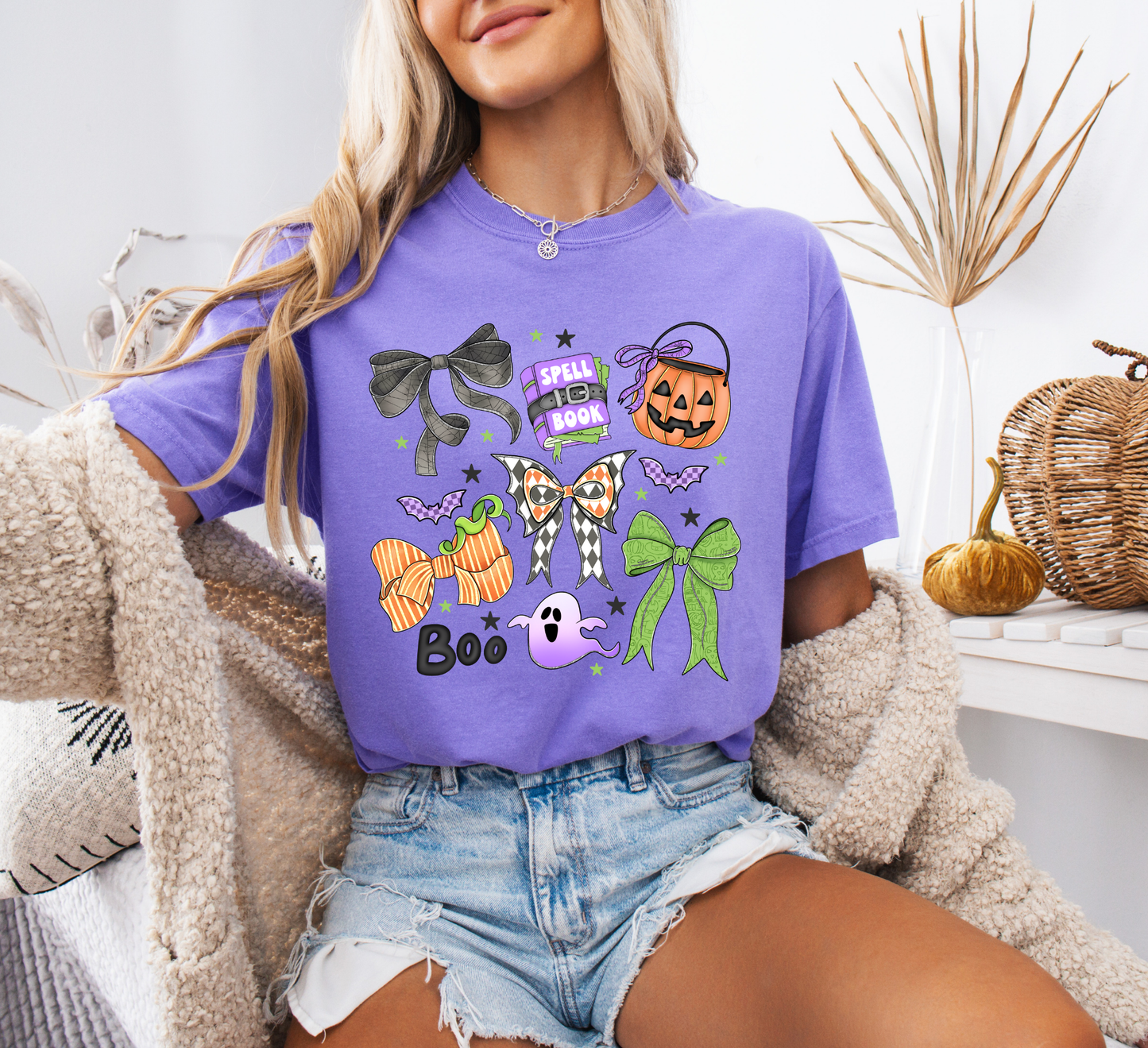Coquette Halloween Comfort Colors T-Shirt