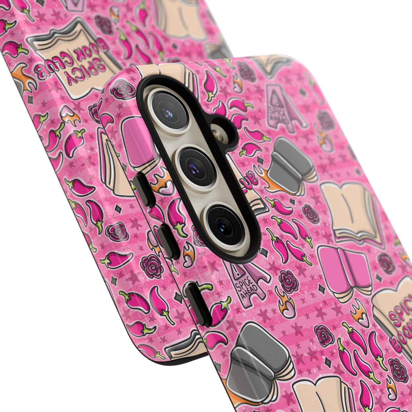Spicy Book Club Tough Phone Case | Shockproof | Samsung Case | Google Case | Bookish