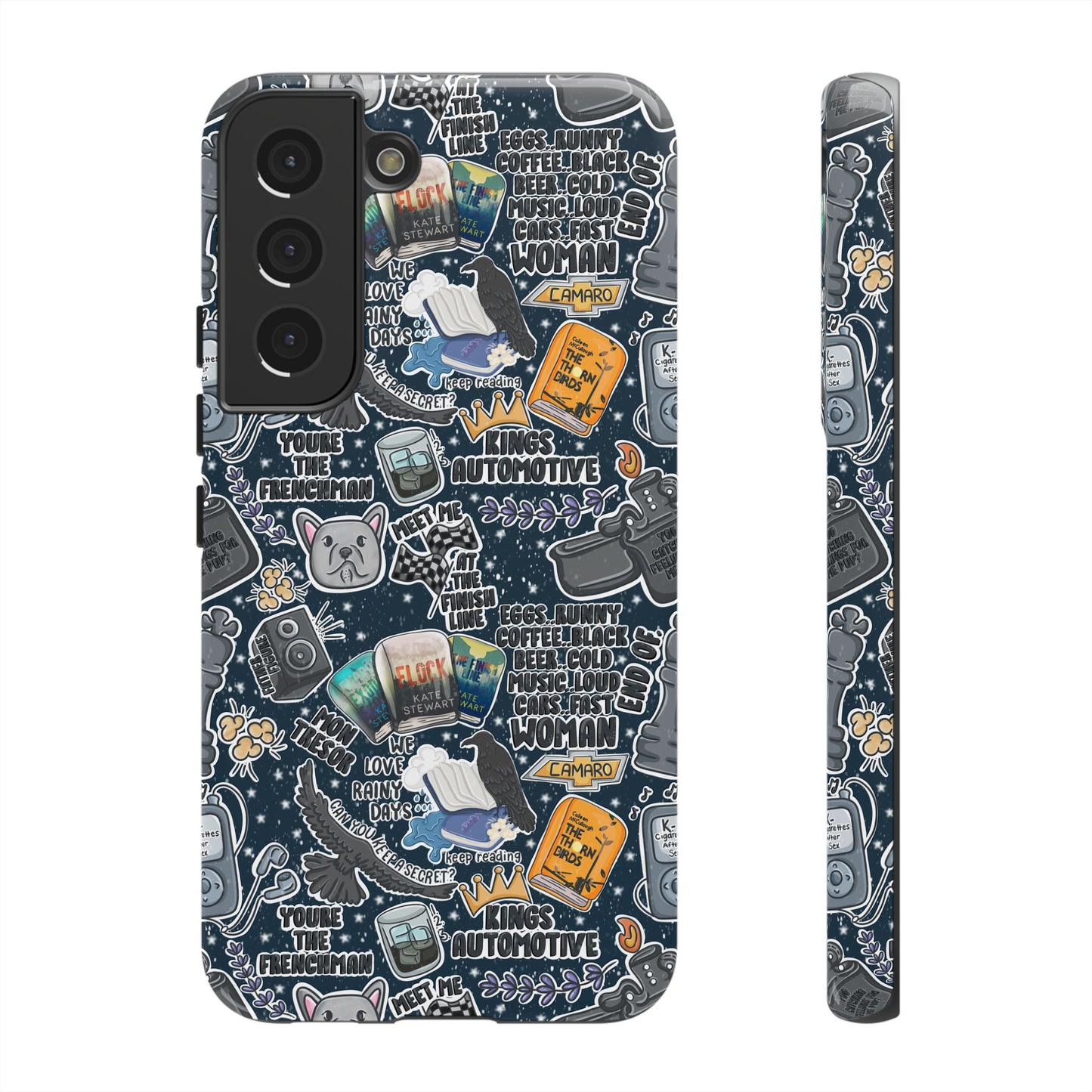 Triple Falls Tough Phone Case | Shockproof | Samsung Case | Google Case | Bookish