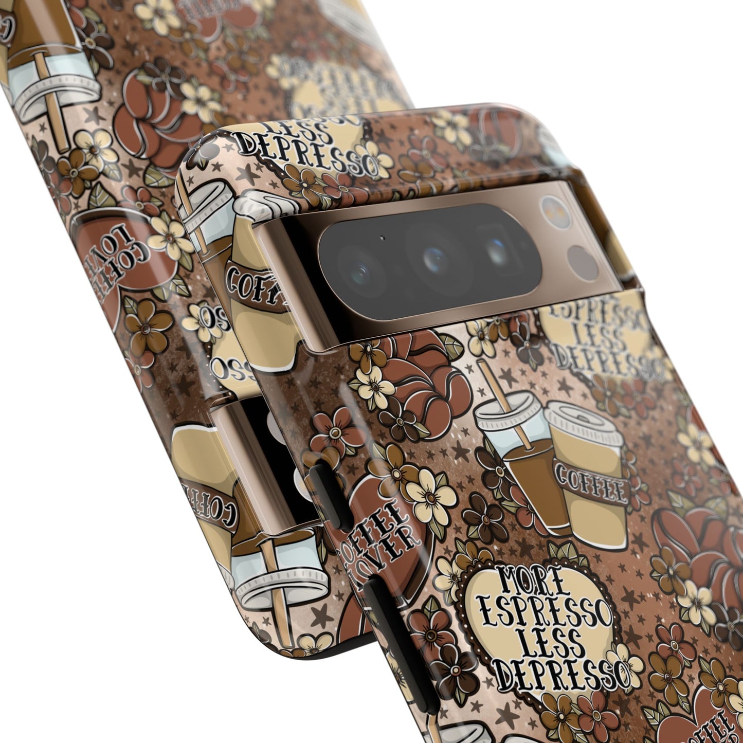 Coffee Lover Tough Phone Case | Shockproof | Samsung Case | Google Case | Iced Coffee