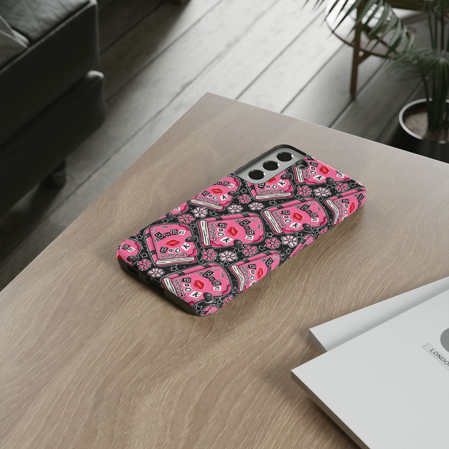 Burn Book Tough Phone Case | Shockproof | Samsung Case | Google Case | Bookish