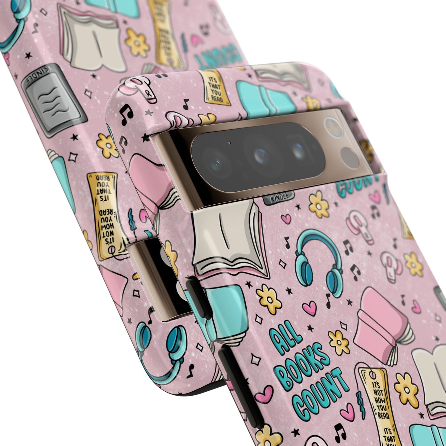 All Books Count Tough Phone Case | Shockproof | Samsung Case | Google Case | Bookish