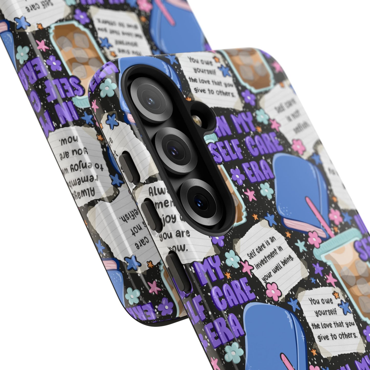 Self Care Tough Phone Case | Shockproof | Samsung Case | Google Case | Bookish