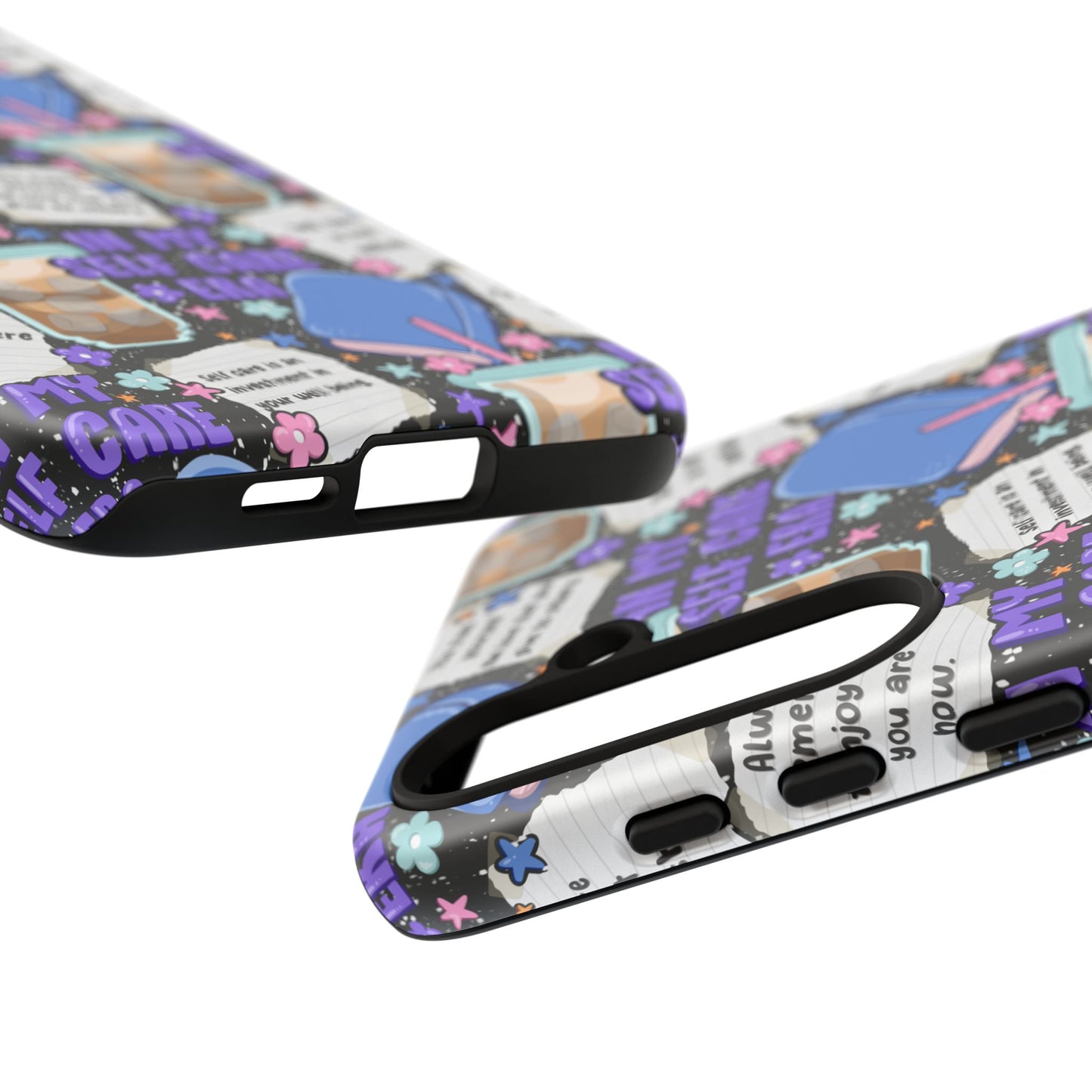 Self Care Tough Phone Case | Shockproof | Samsung Case | Google Case | Bookish