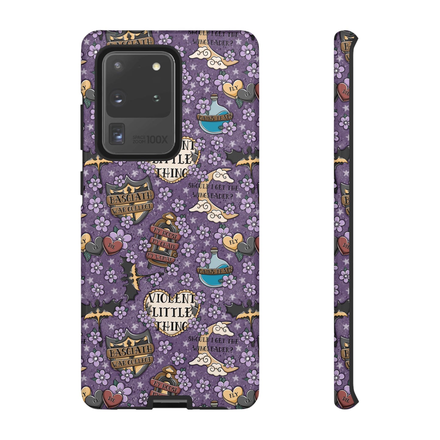 Violent Little Thing Tough Phone Case | Shockproof | Samsung Case | Google Case | Bookish