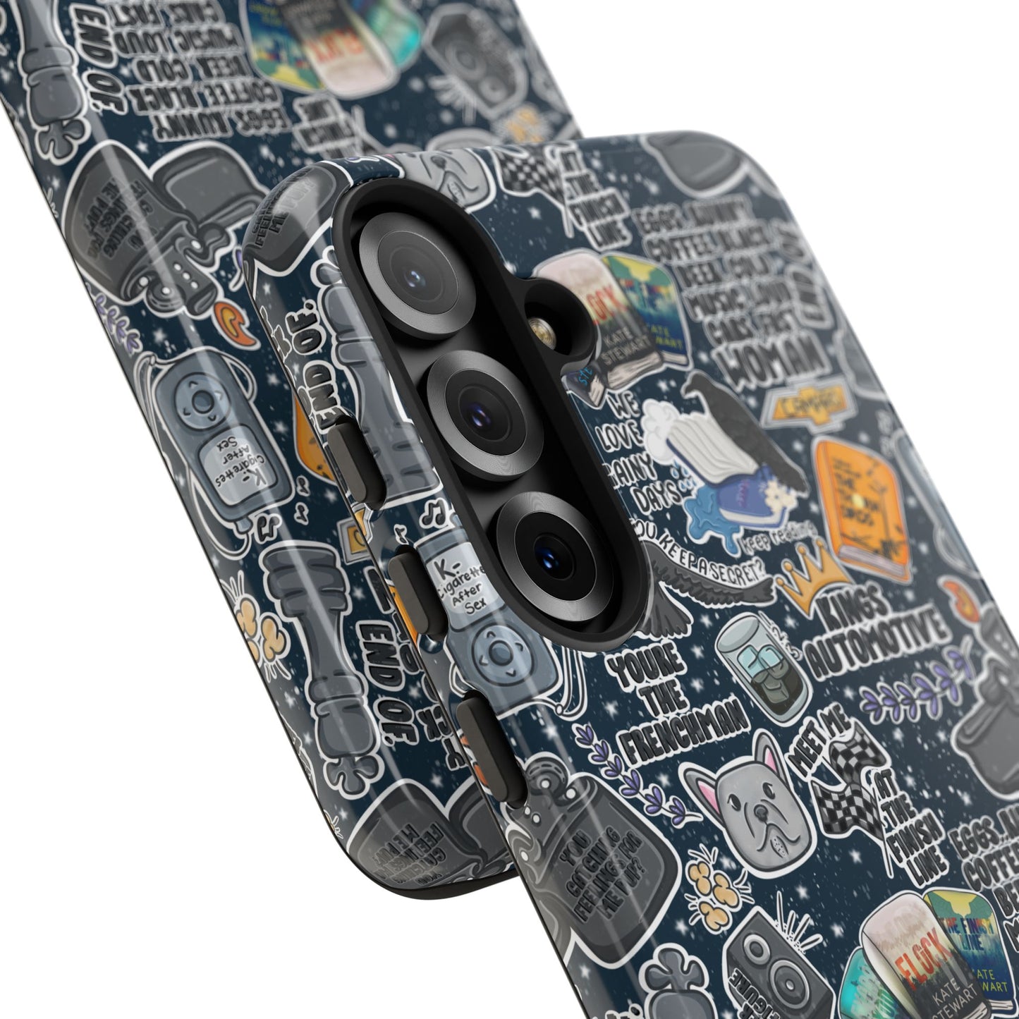 Triple Falls Tough Phone Case | Shockproof | Samsung Case | Google Case | Bookish