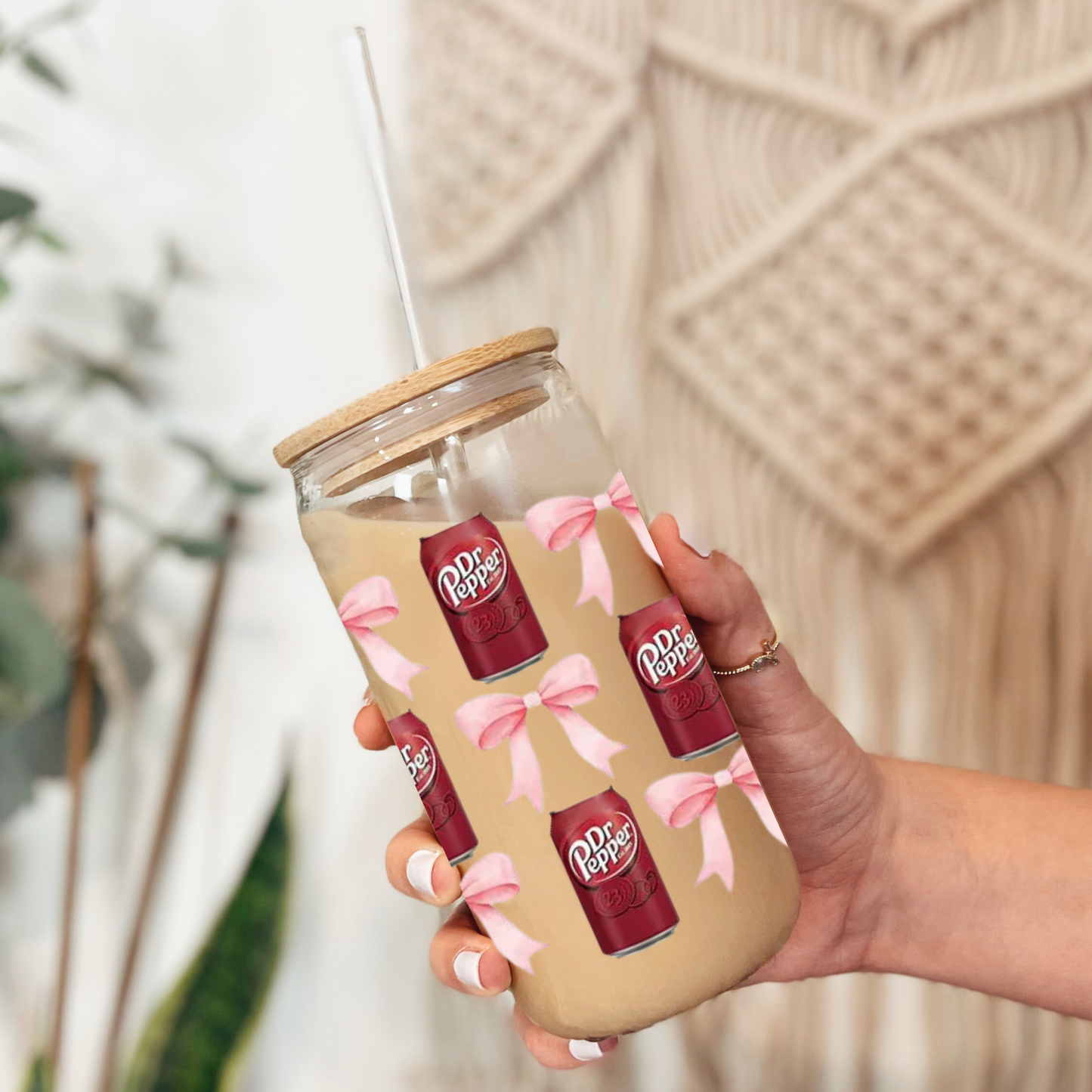 Dr. Pepper & Bows Cup