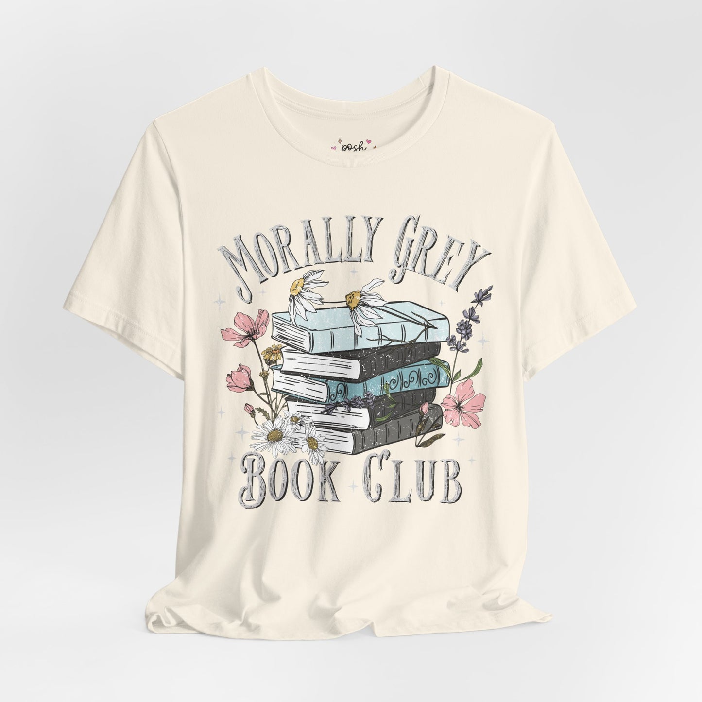 Morally Grey Book Club T-Shirt | Graphic Tee | Bookish Merch |