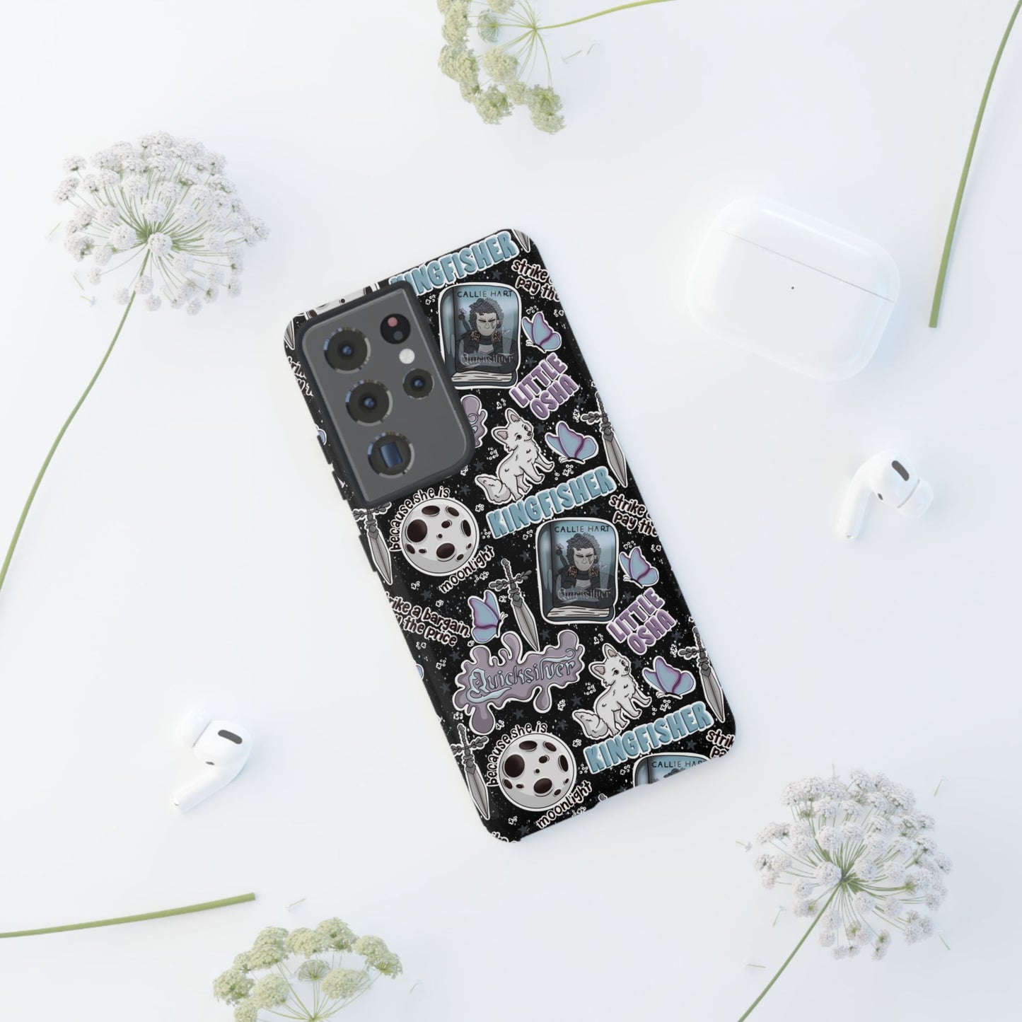 Quicksilver Tough Phone Case | Shockproof | Samsung Case | Google Case | Bookish