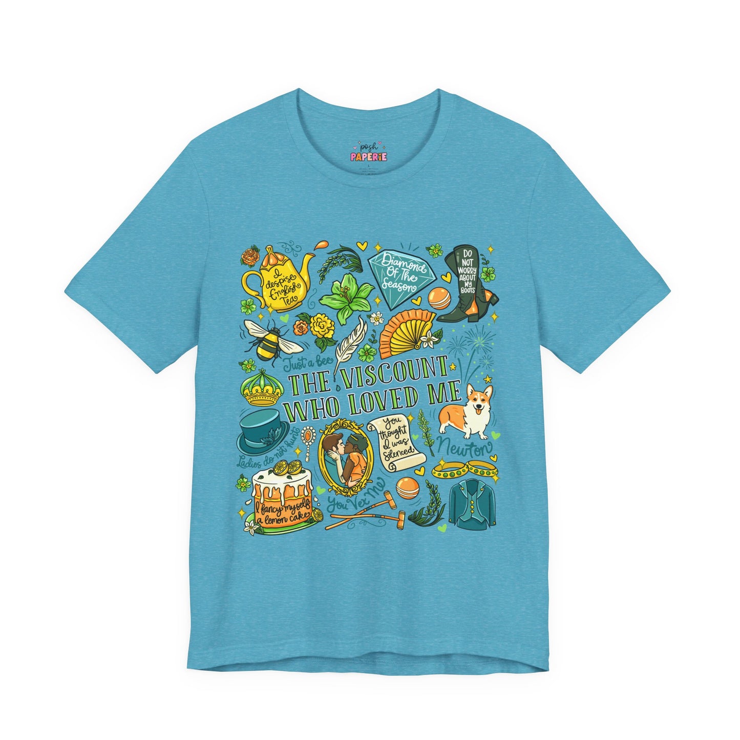 The Viscount Who Loved Me T-Shirt | Graphic Tee | Bookish Merch |
