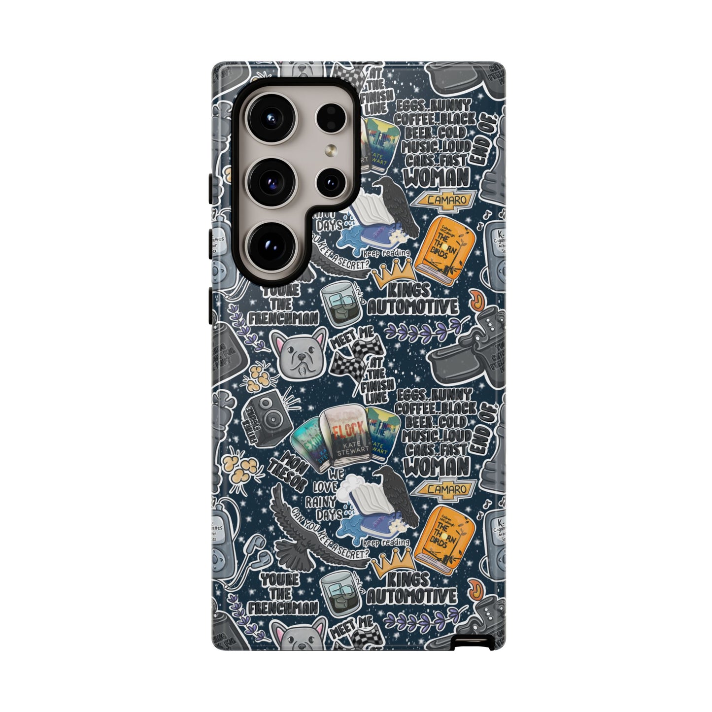 Triple Falls Tough Phone Case | Shockproof | Samsung Case | Google Case | Bookish