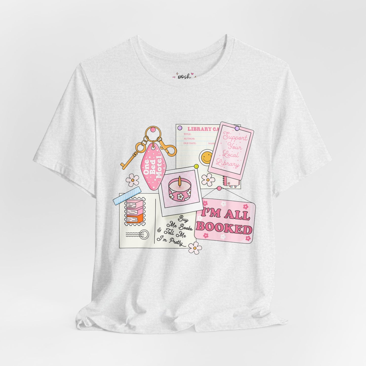I'm All Booked Shirt | Graphic Tee | Bookish Merch |