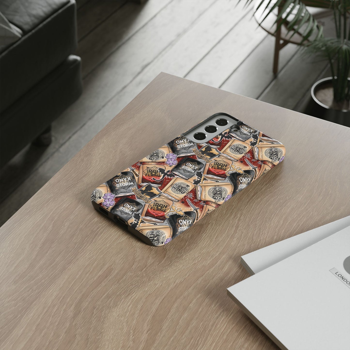 Fourth Wing Tough Phone Case | Shockproof | Samsung Case | Google Case | Bookish